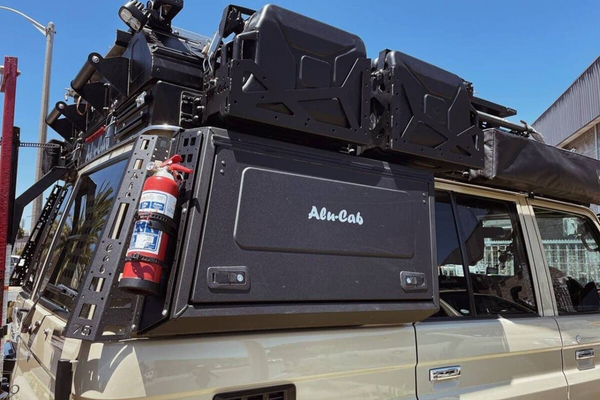 Side Window Box for 76 Series Landcruiser