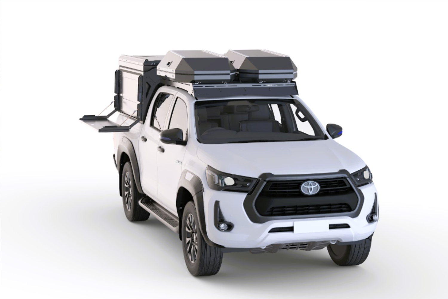 Camper MaxTrax Fold-Out Side Table