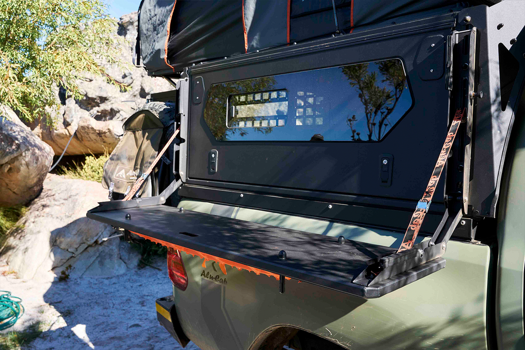 4wd Side Table Alu-Cab Camper MaxTrax Side Table | Fold-Out 4x4 Table – alu-cab