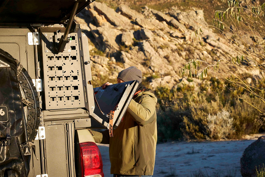4wd Side Table Alu-Cab Camper MaxTrax Side Table | Fold-Out 4x4 Table – alu-cab