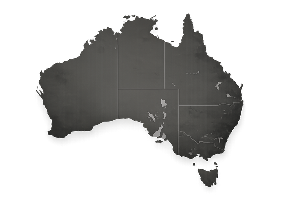 Australia installation network map