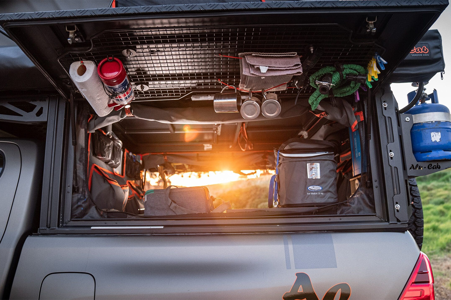 Canopy Camper Side Door Grid