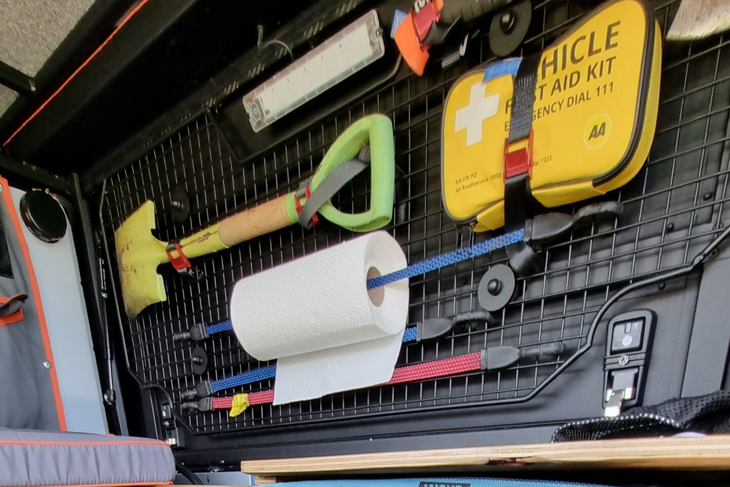 Canopy Camper Side Door Grid