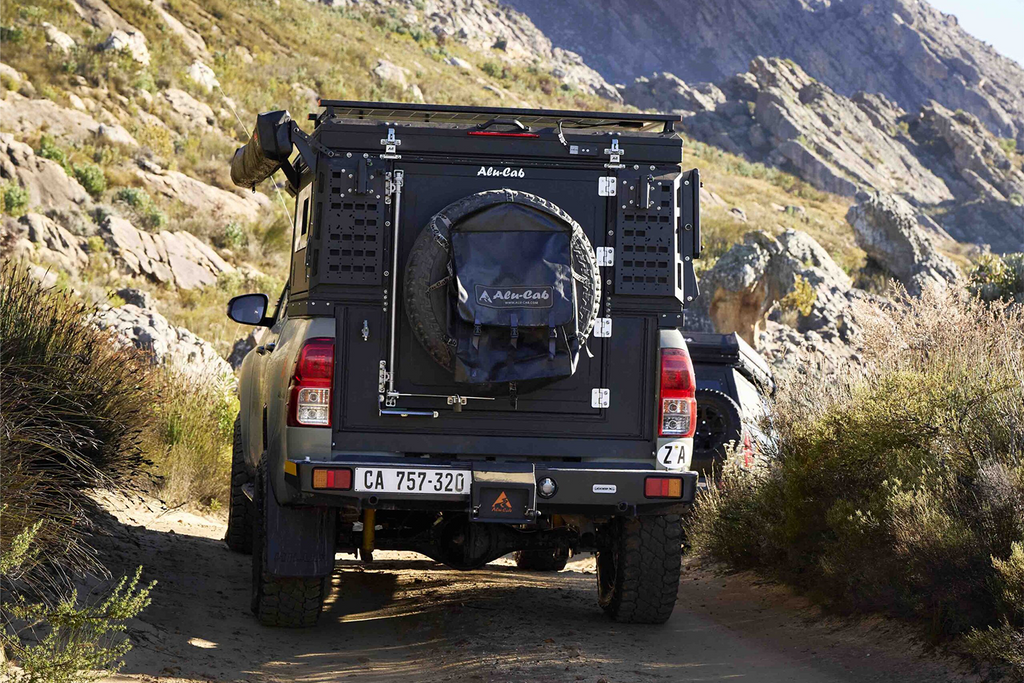 Camper Spare Wheel Mount