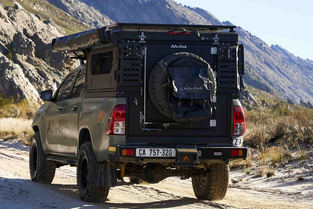 Camper Spare Wheel Mount