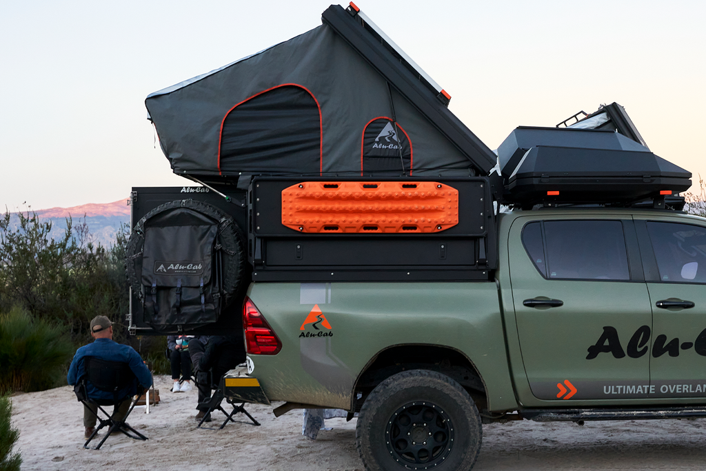 Camper Spare Wheel Mount