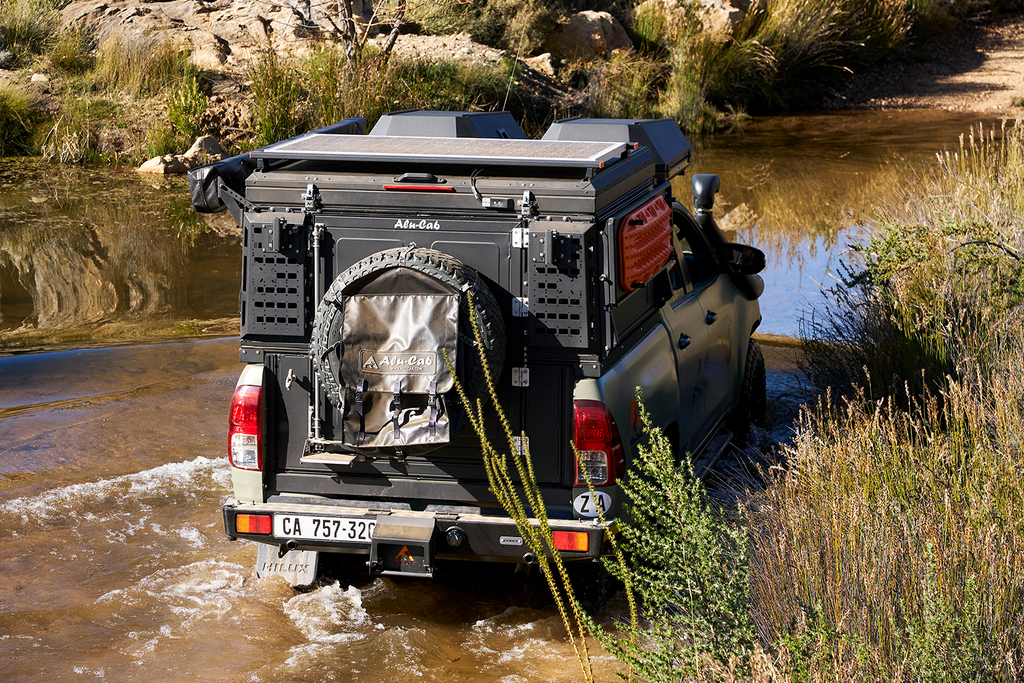 Camper Spare Wheel Mount