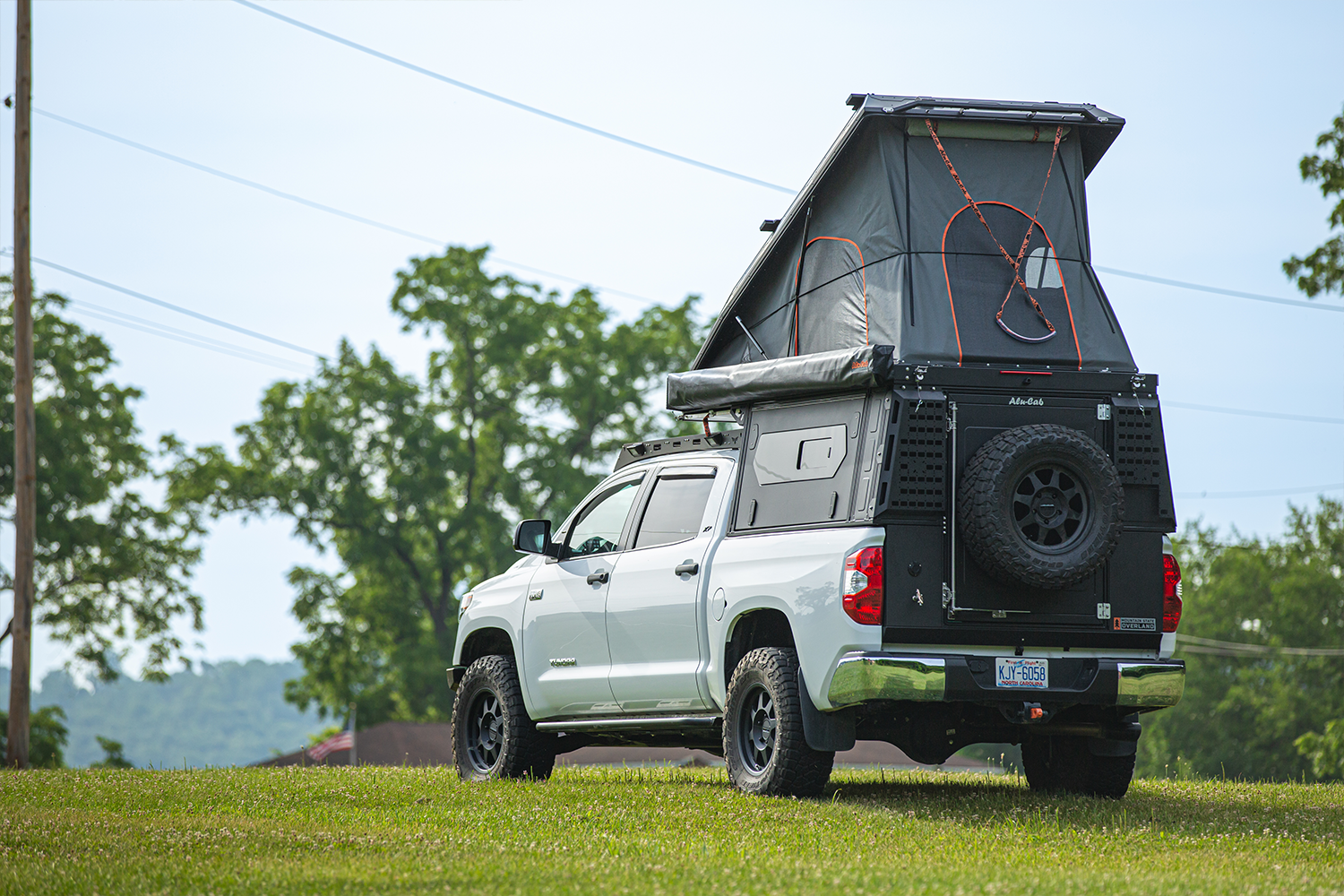 Camper Spare Wheel Mount