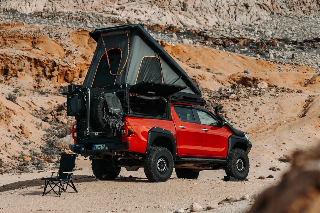 Camper Spare Wheel Mount