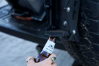 Spare Wheel Mount to suit Can Crusher