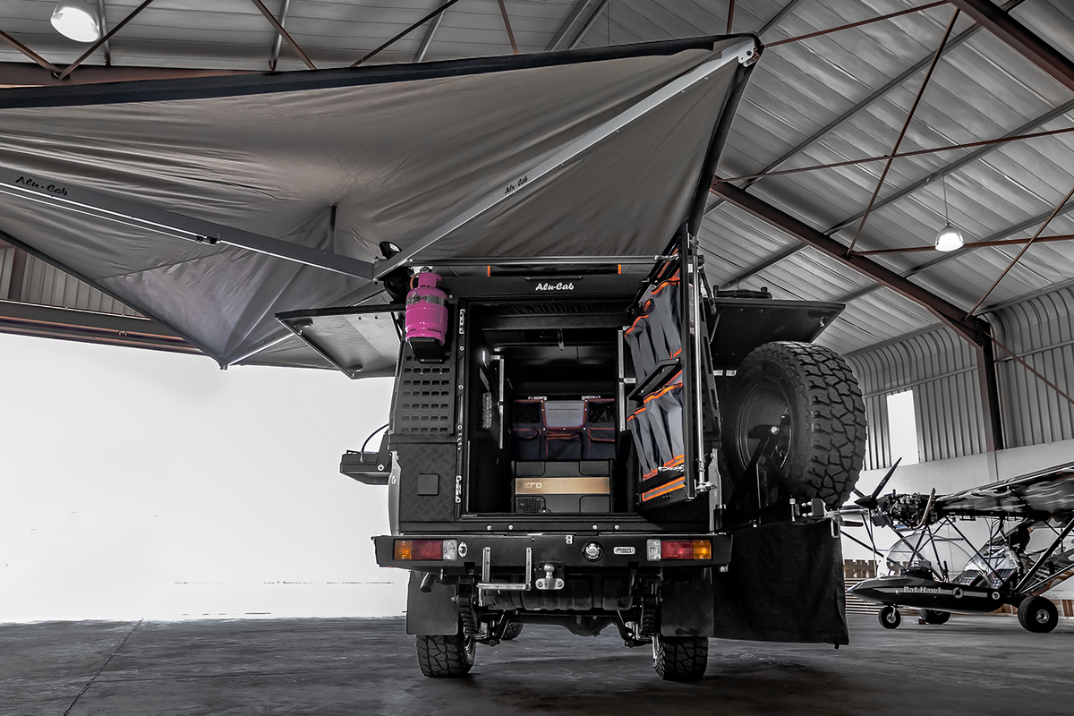 Canopy Camper Deluxe for Toyota LandCruiser 79 Series | Alu-Cab ...