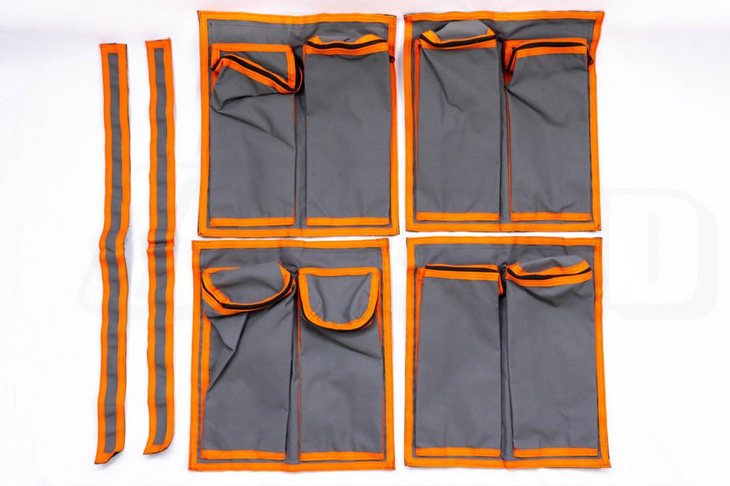 Canvas Bags at Rear Door