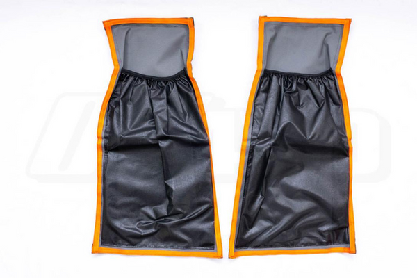 Canvas Mesh Bags At Rear Corner Panels