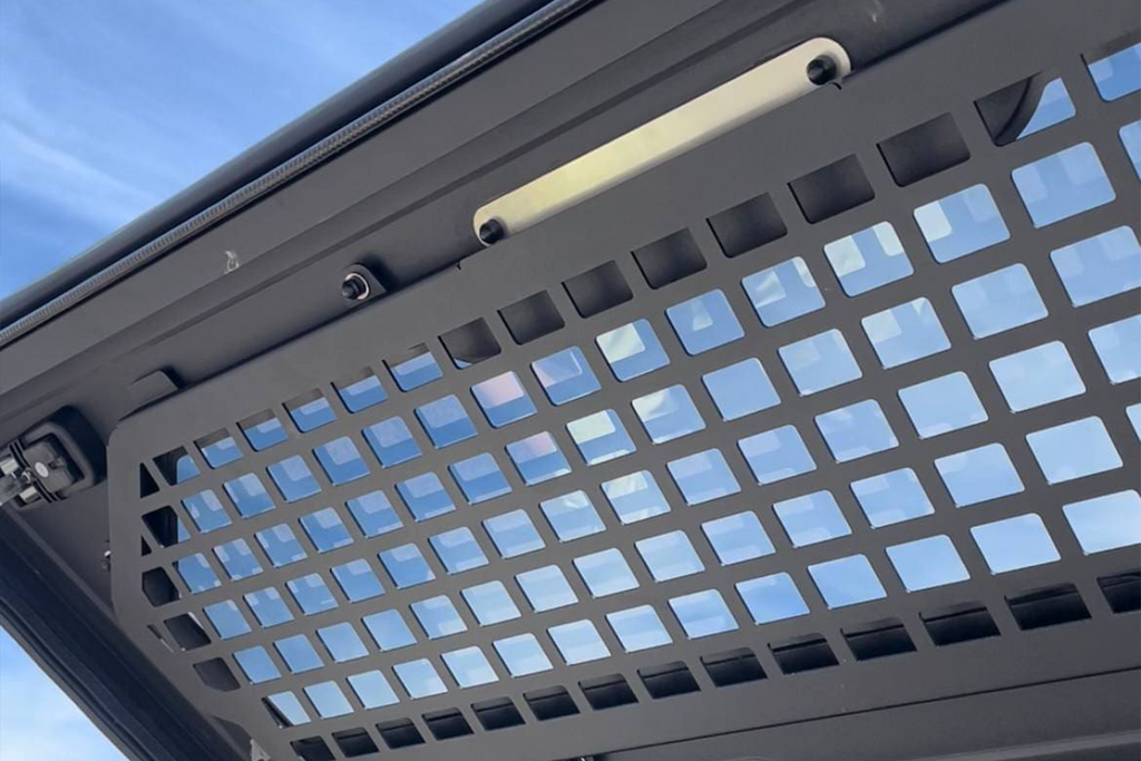 Store Window Grid Contour Canopy Rear Security Window Grid | Canopy Storage | Theft ...