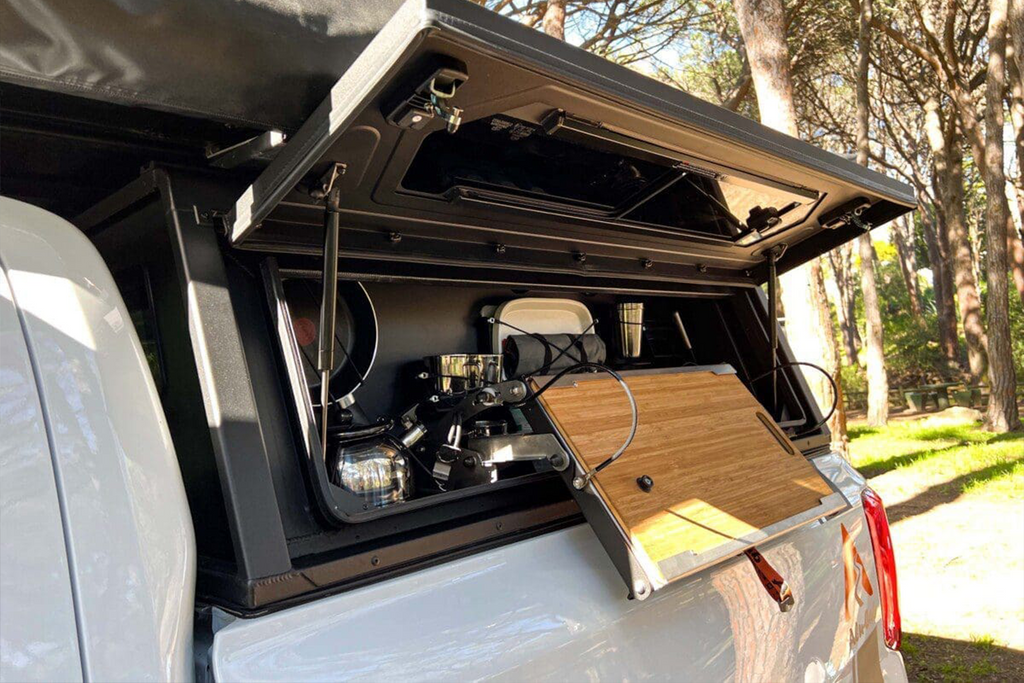 Fold-Out Canopy Kitchen Table