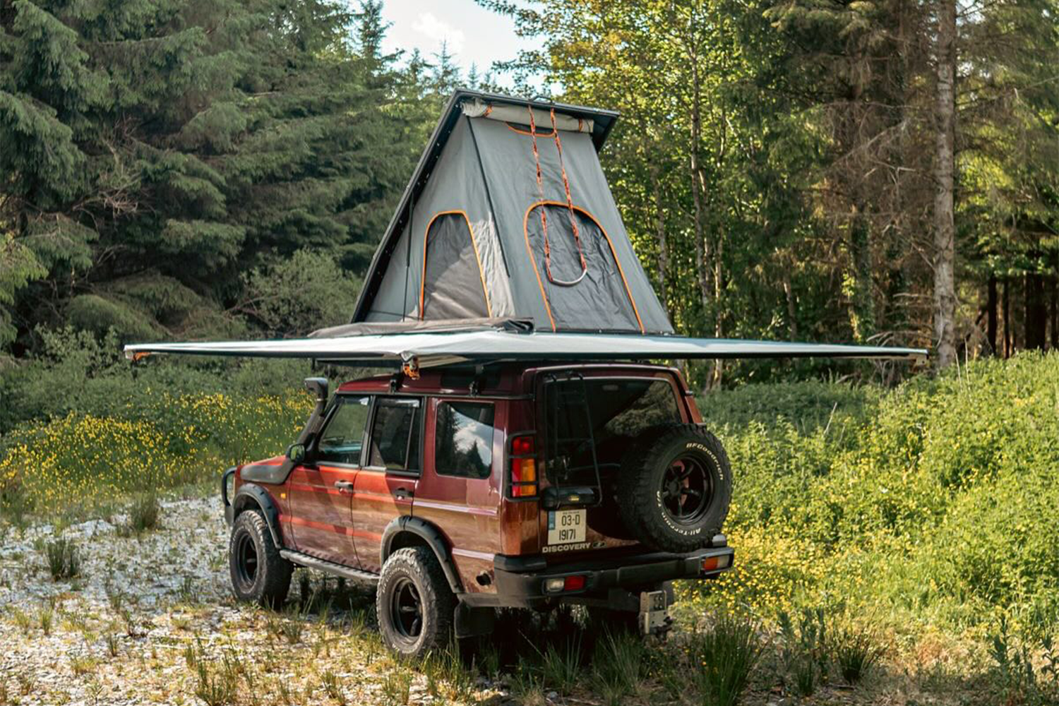 discovery 3 roof tent Alu-Cab Gen 3-R Rooftop Tent