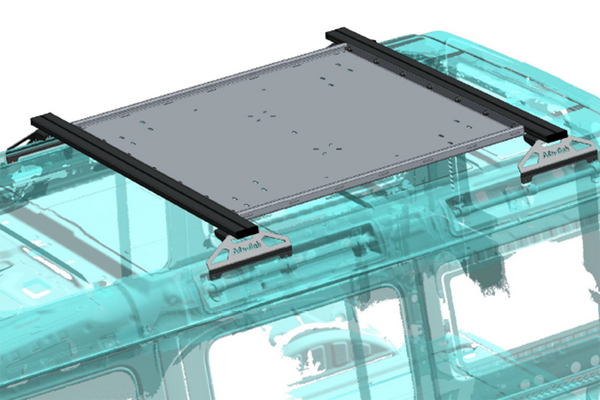 INEOS Grenadier Roof Rack Tray Bundle