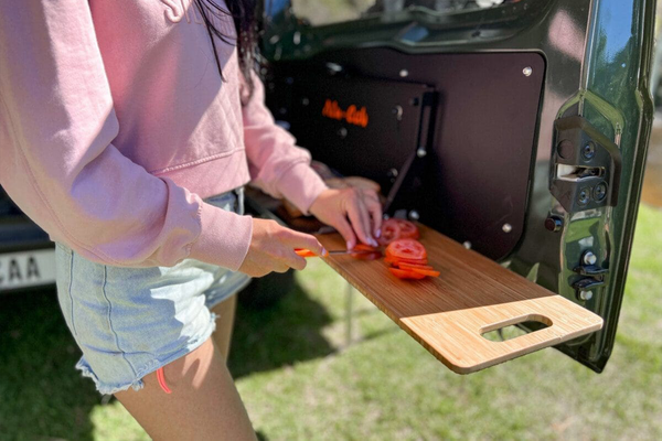 Jimny Rear Door Drop Down Table