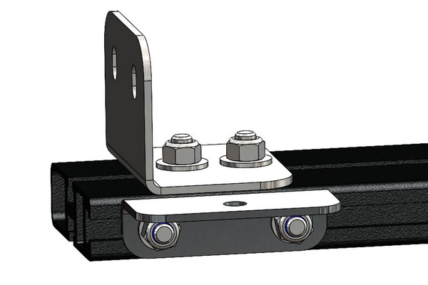 LT-50 to Alu-Cab Load Bar Mounting Brackets