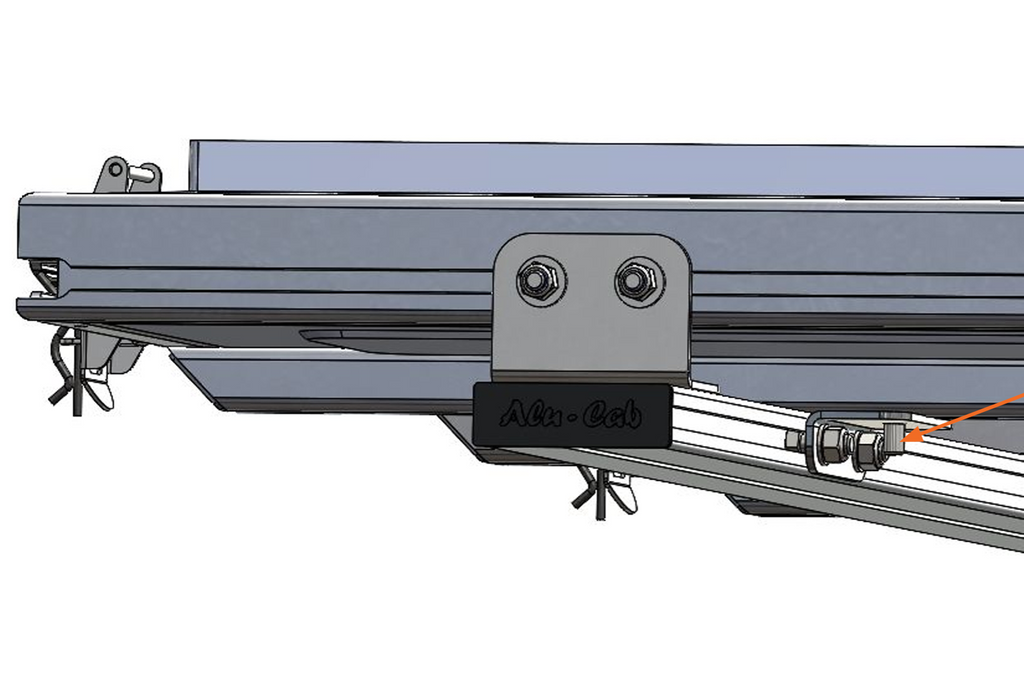 Load Carring Brackets LT-50 to Load Bar Mounting Brackets | Rooftop Tent Fitment | Load Bar ...