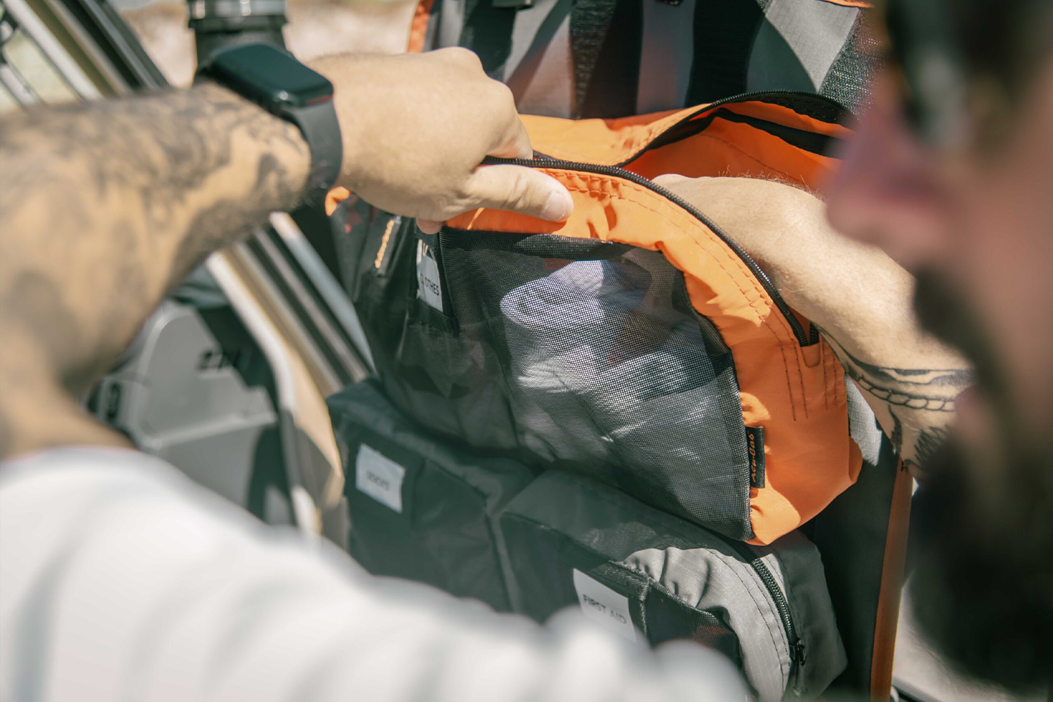 Modular Fold-Up Duffle Bag