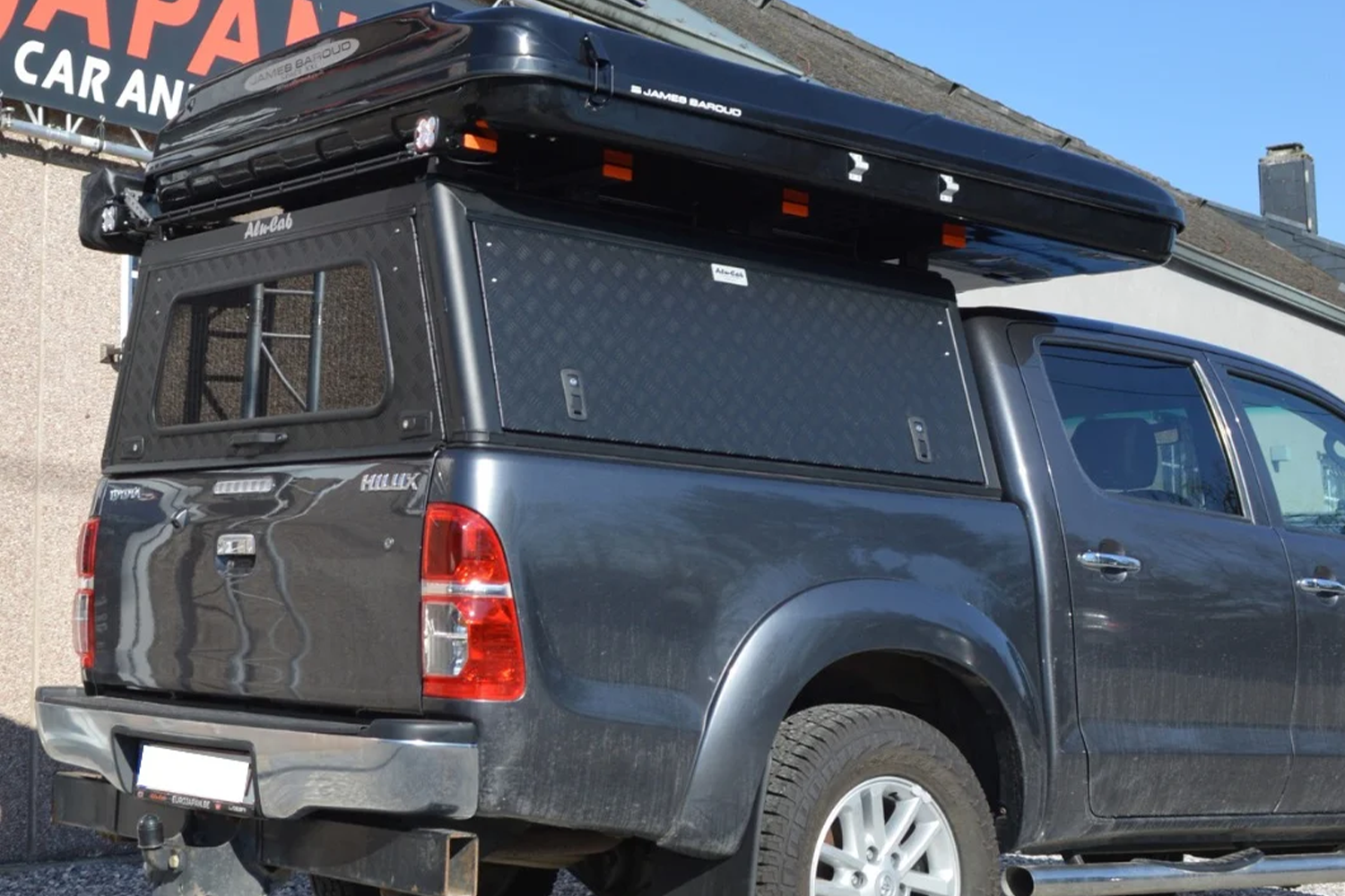 Explorer Canopy for Toyota N70 Hilux | Lightweight Aluminium Canopy ...