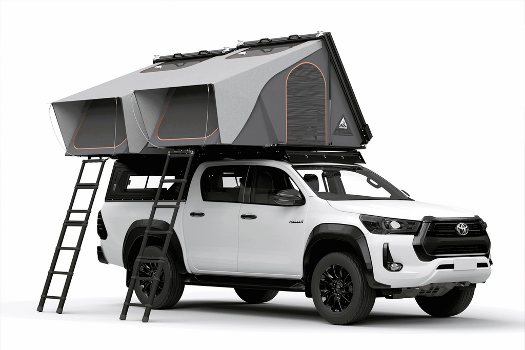 RT 2S Rooftop Tent Compact Hard Shell Roof Tent 4x4 Touring Alu cab rt-2s-rooftop-tent-compact-hard-shell-roof-tent-4x4-touring-alu-cab