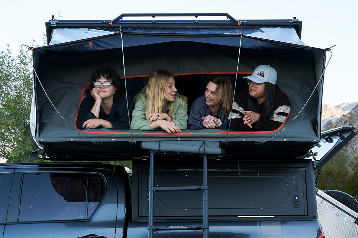 roof top tent family Alu-Cab RT-4S Rooftop Tent
