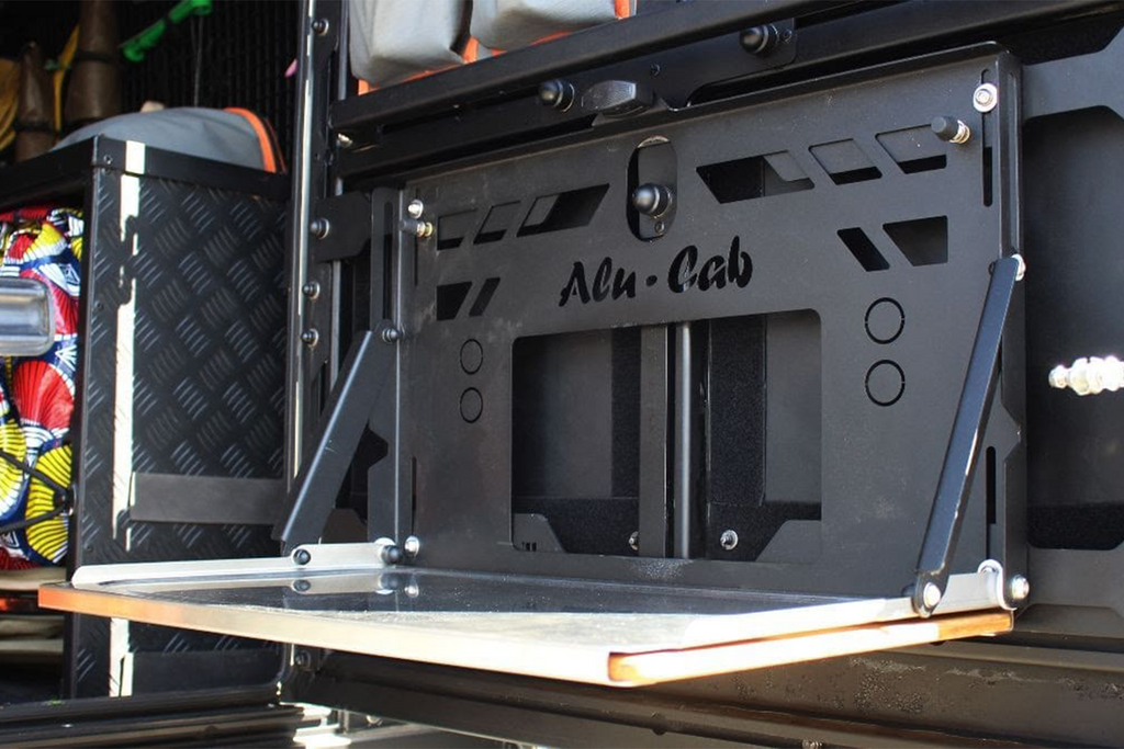 Canopy Camper Rear Drop-Down Table Mounting Bracket