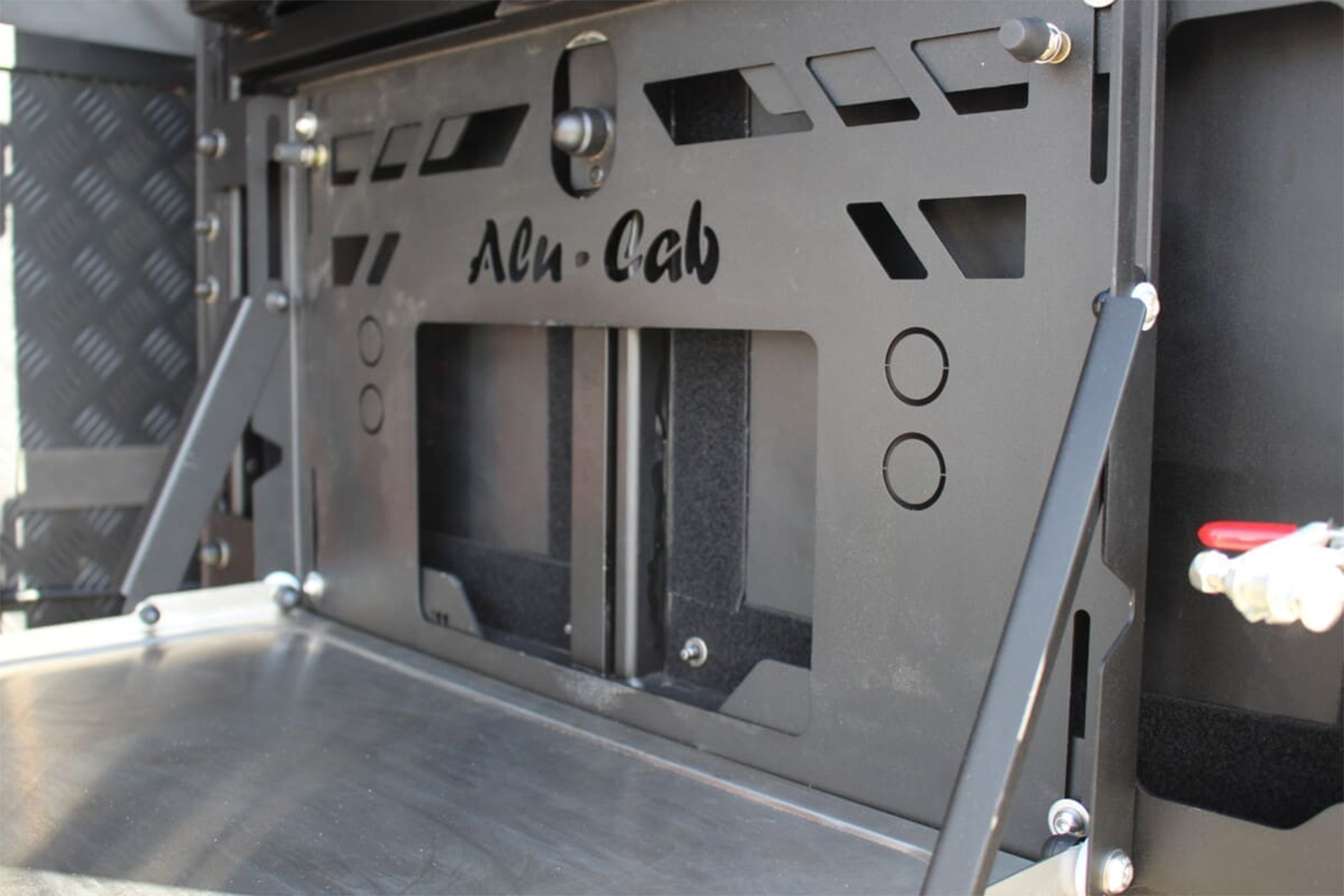 Canopy Camper Rear Drop-Down Table Mounting Bracket