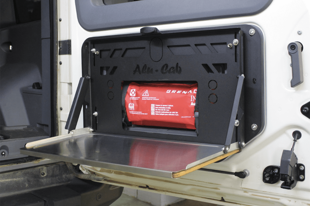 Rear Door Drop Down Table