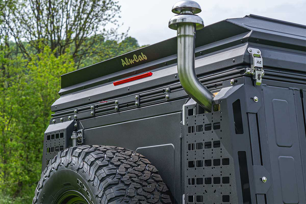 Rear Exterior Fire Place Molle Plate