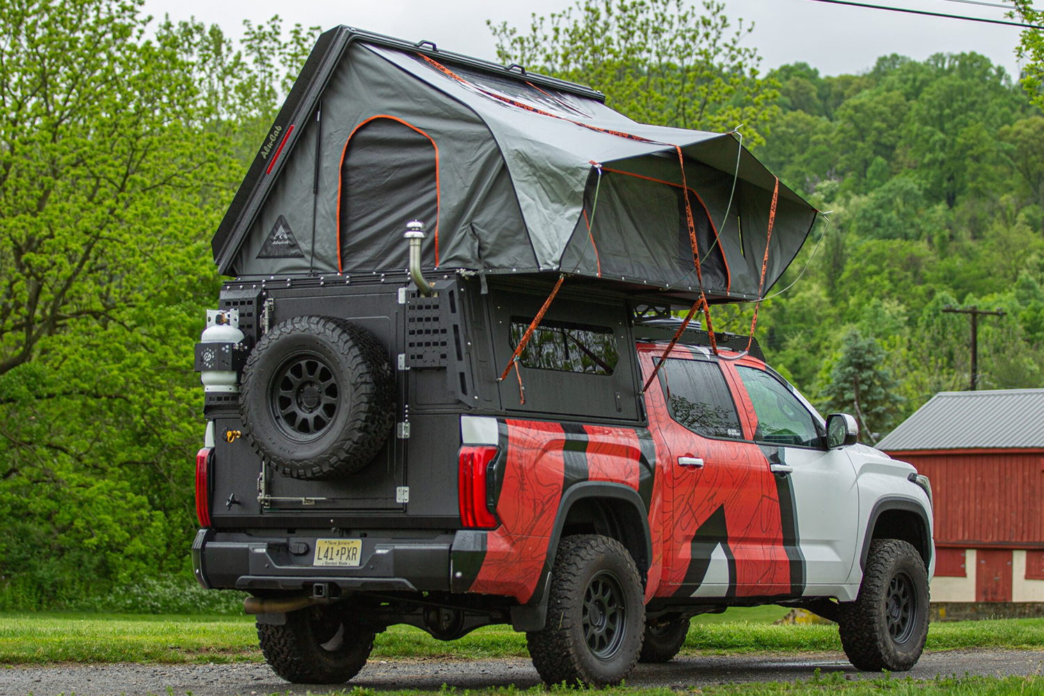 Rear Exterior Fire Place Molle Plate