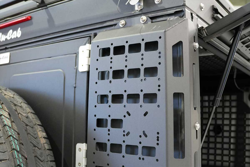 Rear Exterior Molle Plate