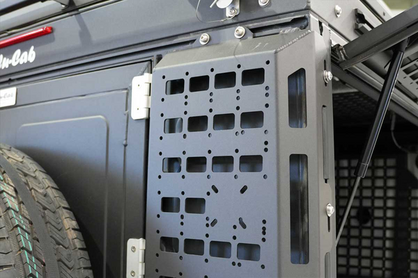 Rear Exterior Molle Plate