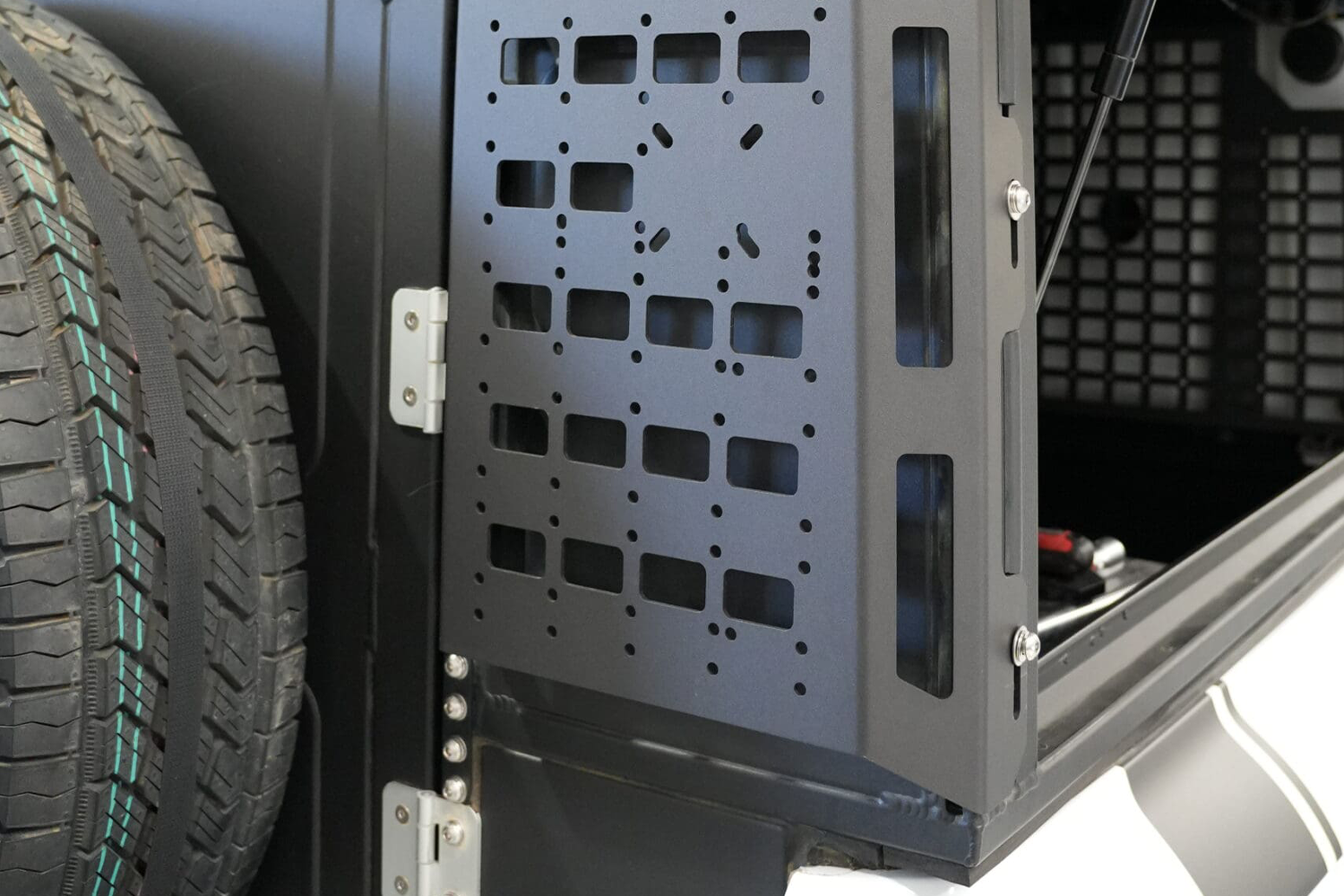 Rear Exterior Molle Plate