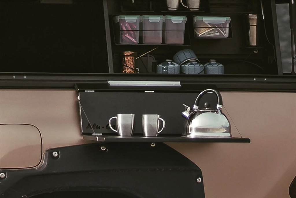 4wd Side Table Side Slide Prep Table | Folding Camp Kitchen Workspace | Canopy Mount ...