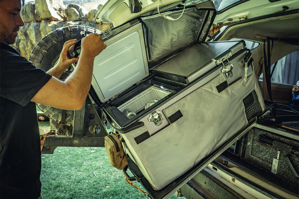 Tilting Fridge Slide