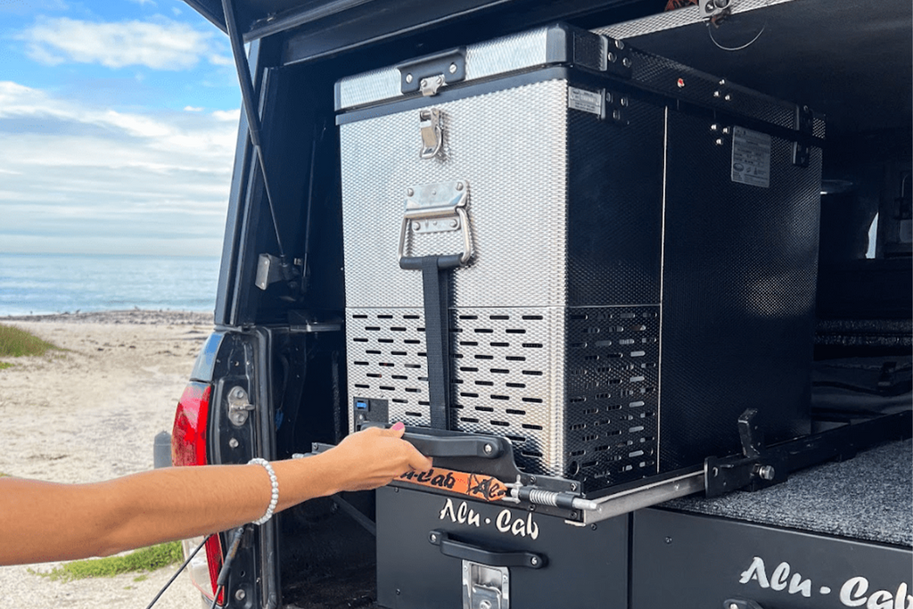 Tilting Fridge Slide
