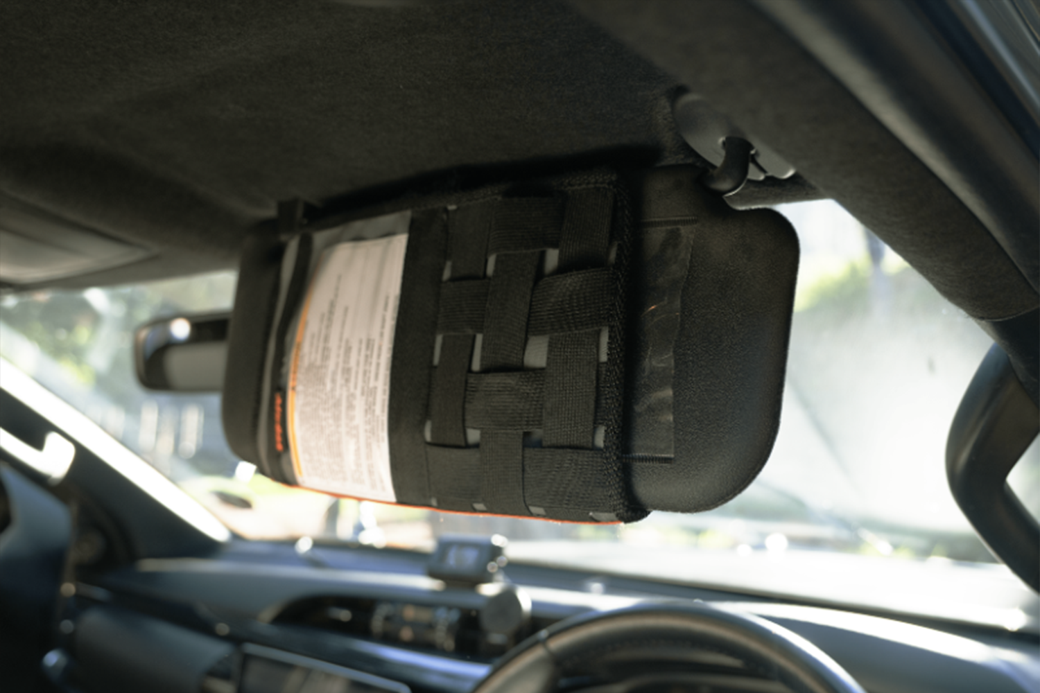 Alu-Cab Visor Organizer