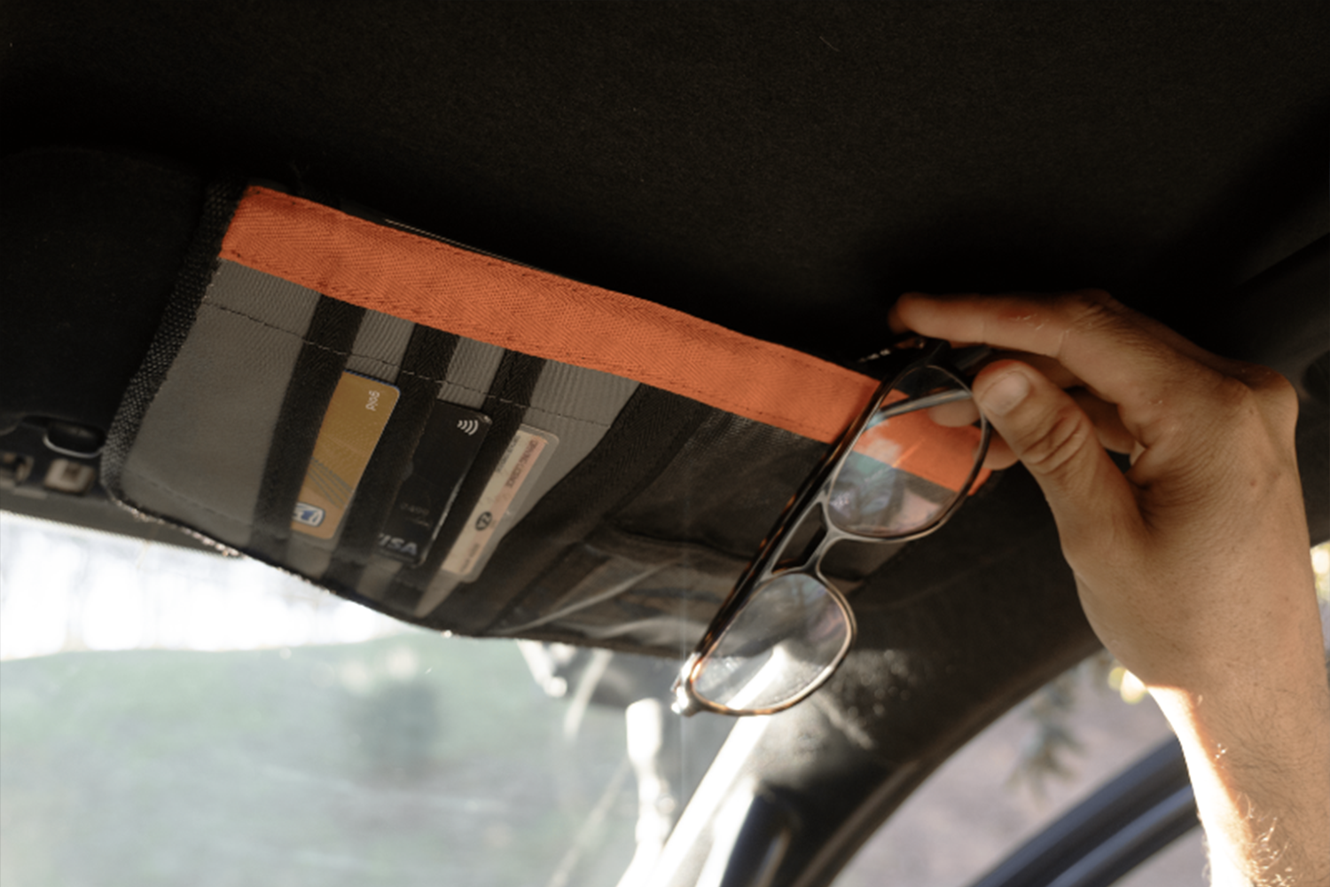 Alu-Cab Visor Organizer